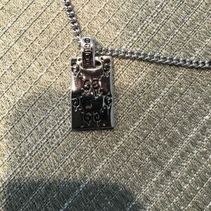 Gucci ghost necklace chain